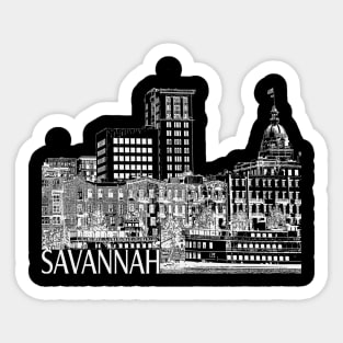 Savannah Sticker